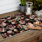 Dark Garden II Outdoor Rug Gallery Image 2