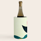 mid century whale sun sea Wine Chiller Gallery Image 2