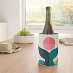 mid century whale sun sea Wine Chiller Gallery Image 4