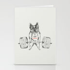 Frenchie Lift Stationery Card Gallery Image 2