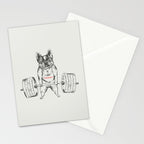 Frenchie Lift Stationery Card Gallery Image 2