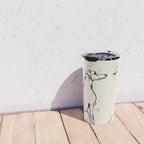 Greyhound Pair - Modern Sketch Travel Mug Gallery Image 4