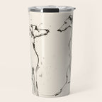 Greyhound Pair - Modern Sketch Travel Mug Gallery Image 1