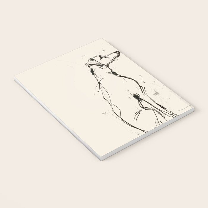 Greyhound Pair - Modern Sketch Notebook Gallery Image 3