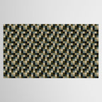 Bold Earthy Checks Pattern - Small IV Tablecloth Gallery Image 2