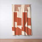 Minimal Abstract Art 29 Window Curtain Gallery Image 3