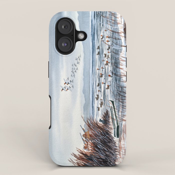 Duck Hunting For Canvasbacks iPhone Case Gallery Image 1