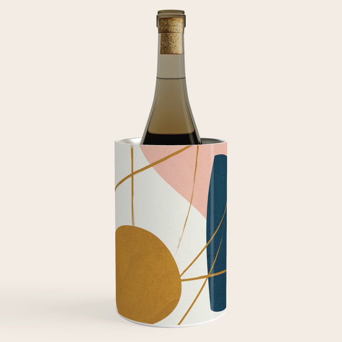 Minimal Abstract Shapes No 46 Wine Chiller Gallery Image 1