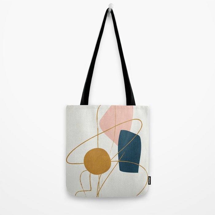 Minimal Abstract Shapes No 46 Tote Bag Gallery Image 2