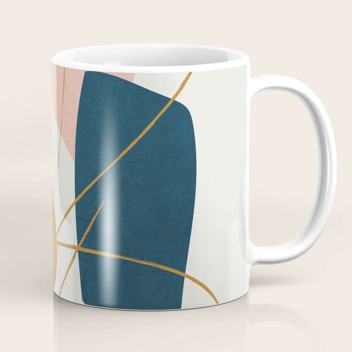 Minimal Abstract Shapes No 46 Coffee Mug Gallery Image 1