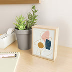Minimal Abstract Shapes No 46 Mini Art Print Gallery Image 2