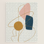 Minimal Abstract Shapes No 46 Jigsaw Puzzle Gallery Image 1