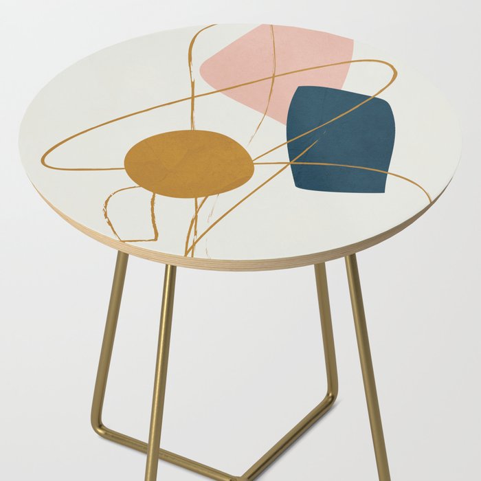 Minimal Abstract Shapes No 46 Side Table Gallery Image 2