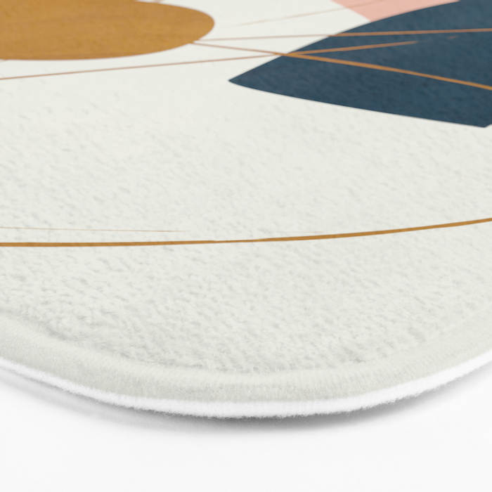 Minimal Abstract Shapes No 46 Bath Mat Gallery Image 3