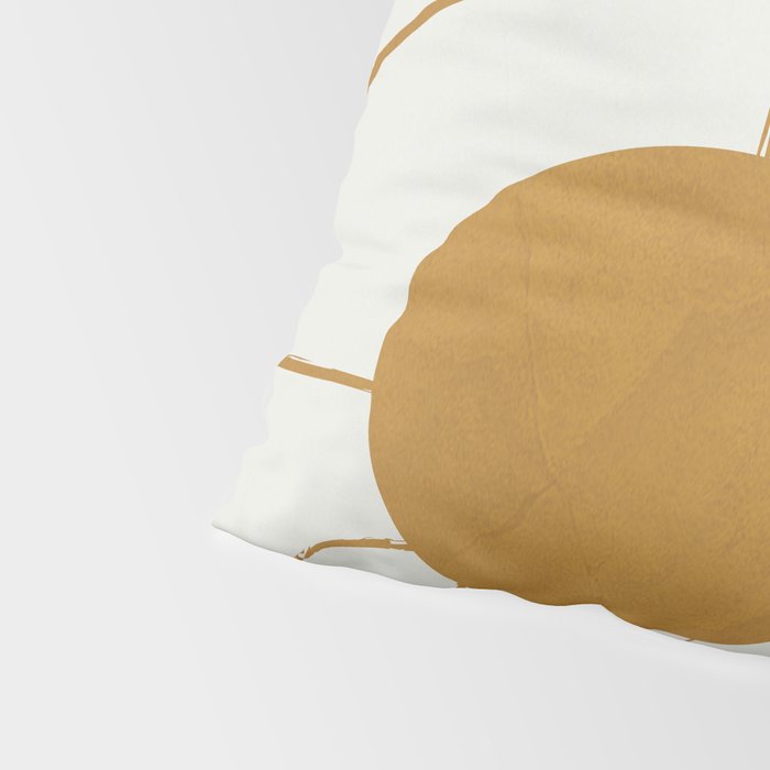 Minimal Abstract Shapes No 46 Pillow Sham Gallery Image 4