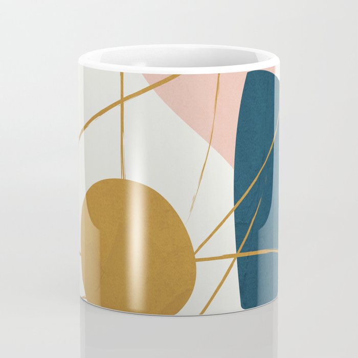Minimal Abstract Shapes No 46 Coffee Mug Gallery Image 4