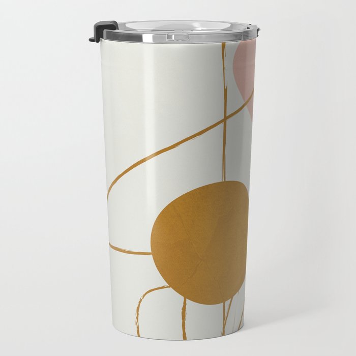 Minimal Abstract Shapes No 46 Travel Mug Gallery Image 3