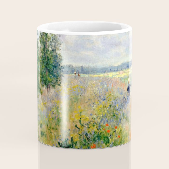Poppy Fields near Argenteuil by Claude Monet Coffee Mug Gallery Image 4