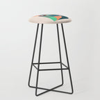 Two birds dancing Stool Gallery Image 1