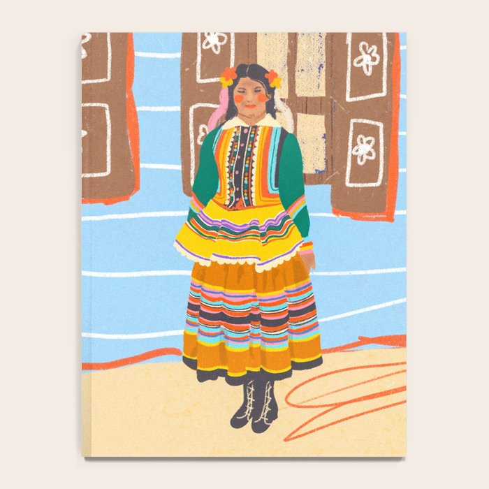 Folk heroine portraitgigi-rosado, Notebook Gallery Image 4