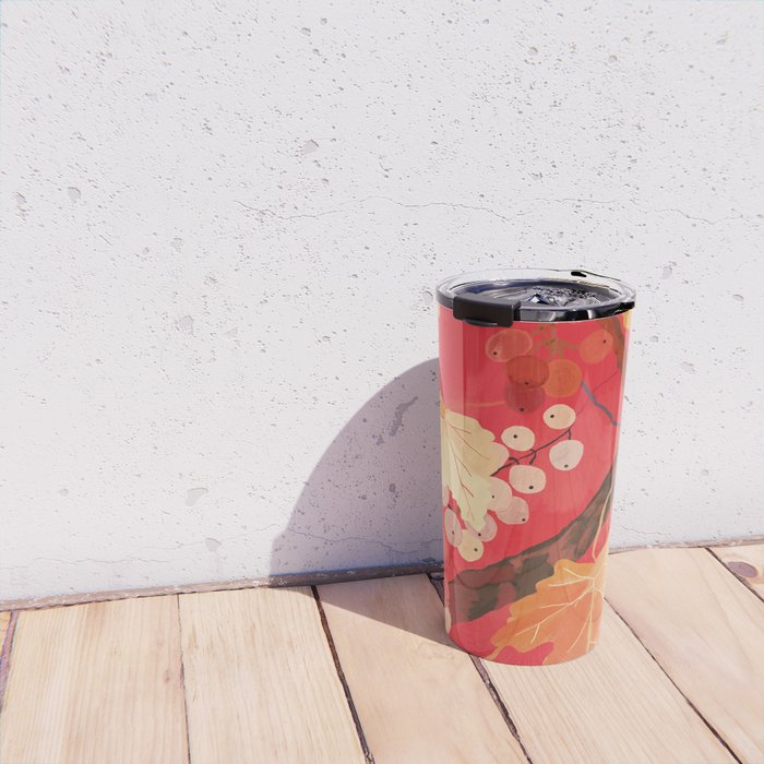 Red Grapevine Travel Mug Gallery Image 4