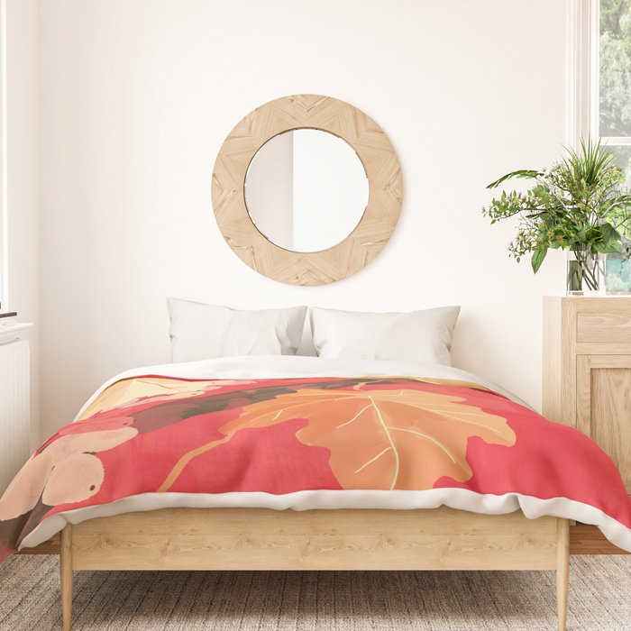 Red Grapevine Duvet Cover Gallery Image 3
