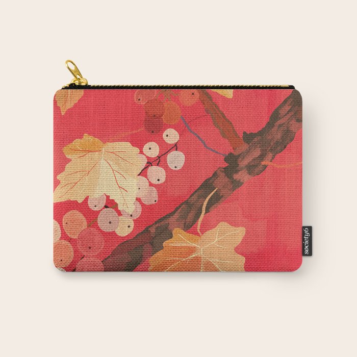 Red Grapevine Carry All Pouch Gallery Image 1