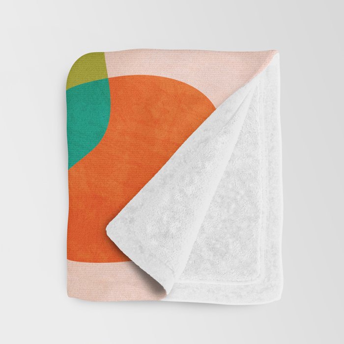 pink shape Throw Blanket Gallery Image 3