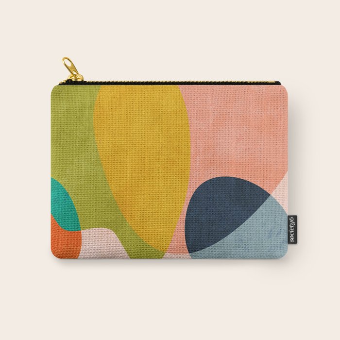 pink shape Carry All Pouch Gallery Image 1
