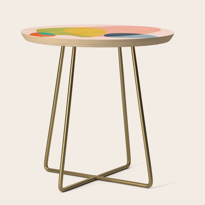 pink shape Side Table Gallery Image 1
