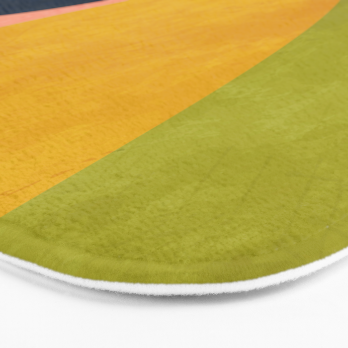 pink shape Bath Mat Gallery Image 3