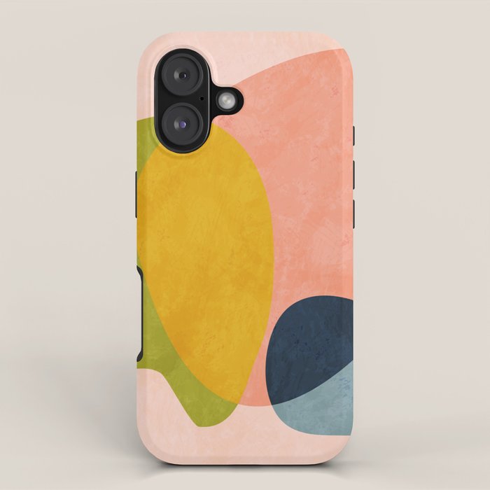 pink shape iPhone Case Gallery Image 1