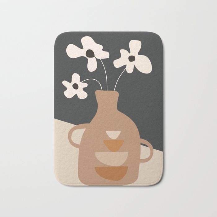Serene Blooms 1 Bath Mat Gallery Image 1