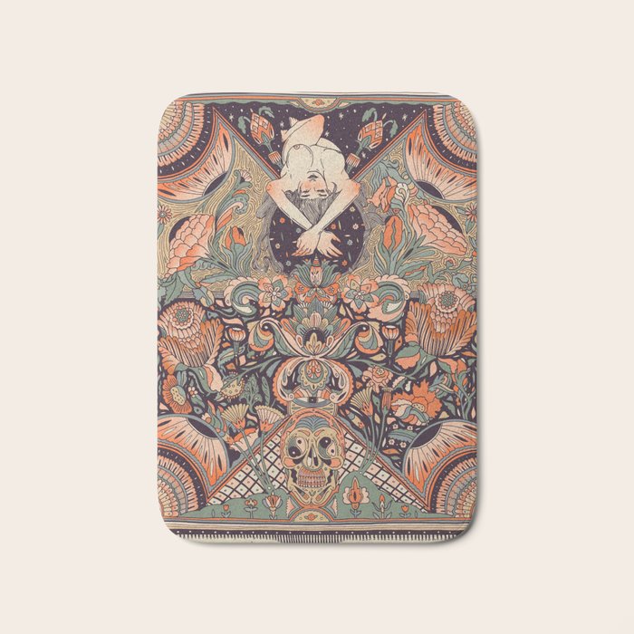 lit de fleurs Bath Mat Gallery Image 1