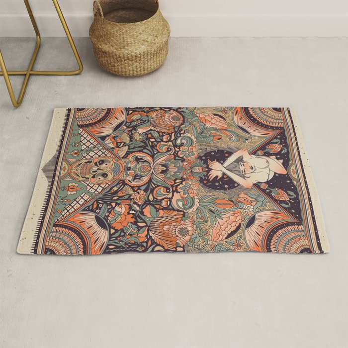 lit de fleurs Rug Gallery Image 1