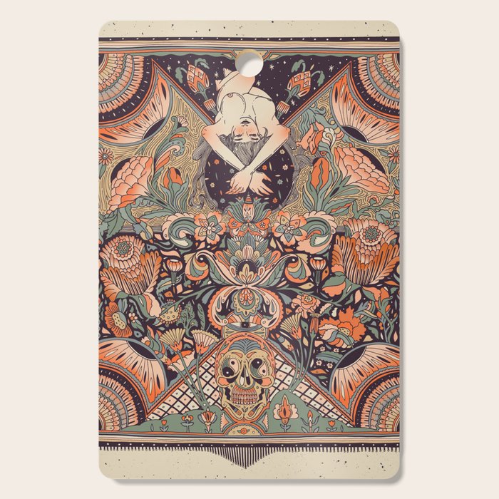 lit de fleurs Cutting Board Gallery Image 1