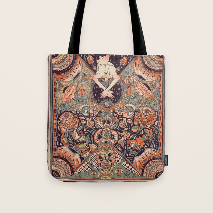lit de fleurs Tote Bag Gallery Image 1