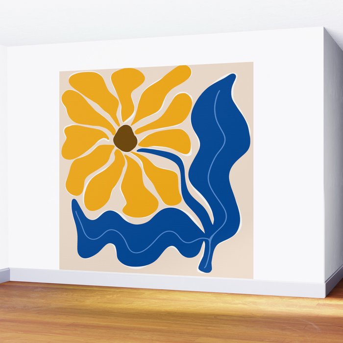Bold sunflower 3 Wall Mural Gallery Image 2