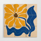 Bold sunflower 3 Wood Wall Art Gallery Image 1
