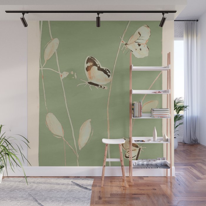 Butterflies 2 Wall Mural Gallery Image 1