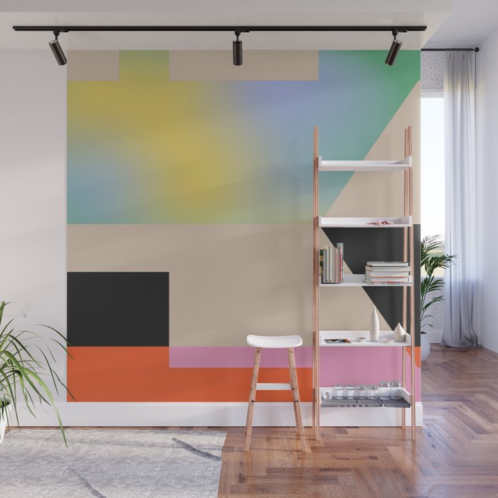 Modern Abstraction 5 Wall Mural Gallery Image 1