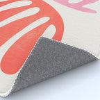 Peach & Orange: Wild Leaf | Matisse Foliage Paper Cutouts 03 Rug Gallery Image 4