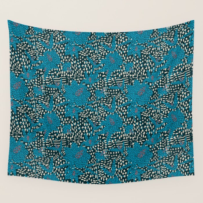 BAZAAR COSMICA PRARIE Wall Tapestry Gallery Image 1