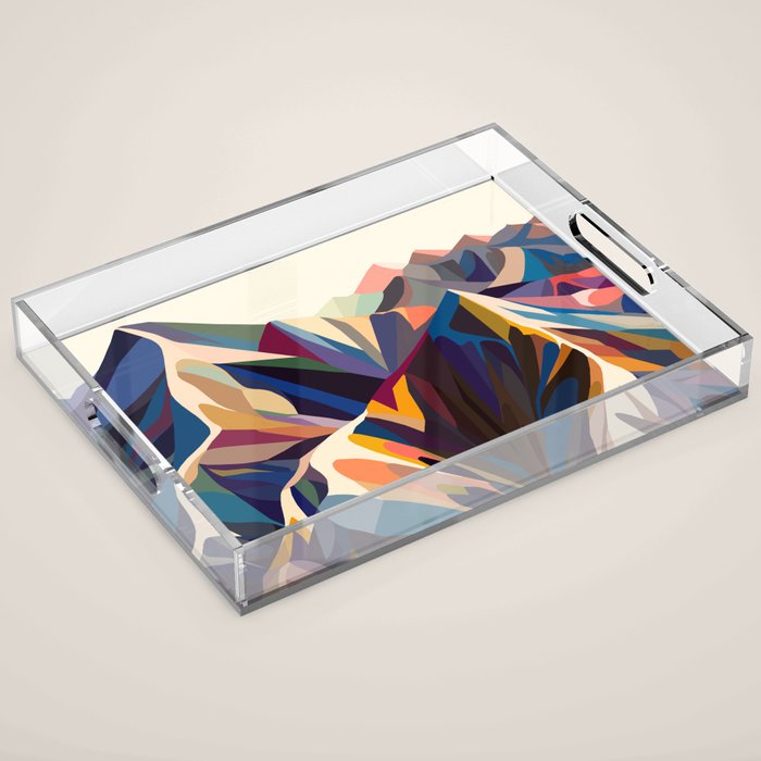 Mountains original Acrylic Tray Gallery Image 1