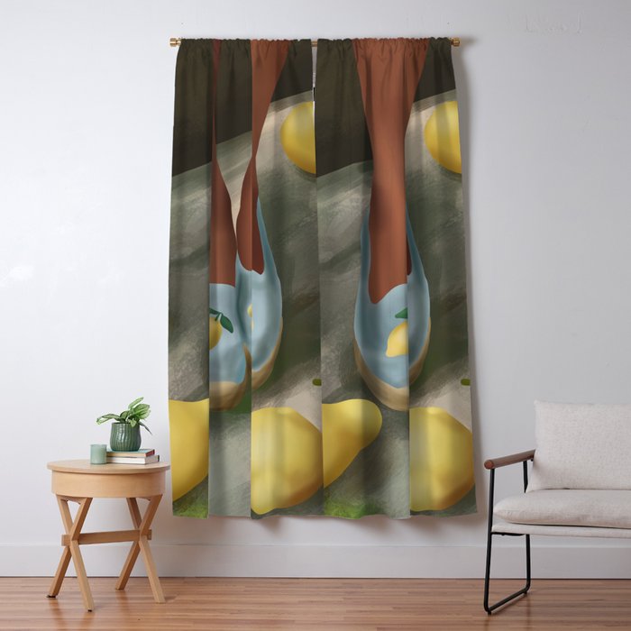 Lemon Steps Window Curtain Gallery Image 5