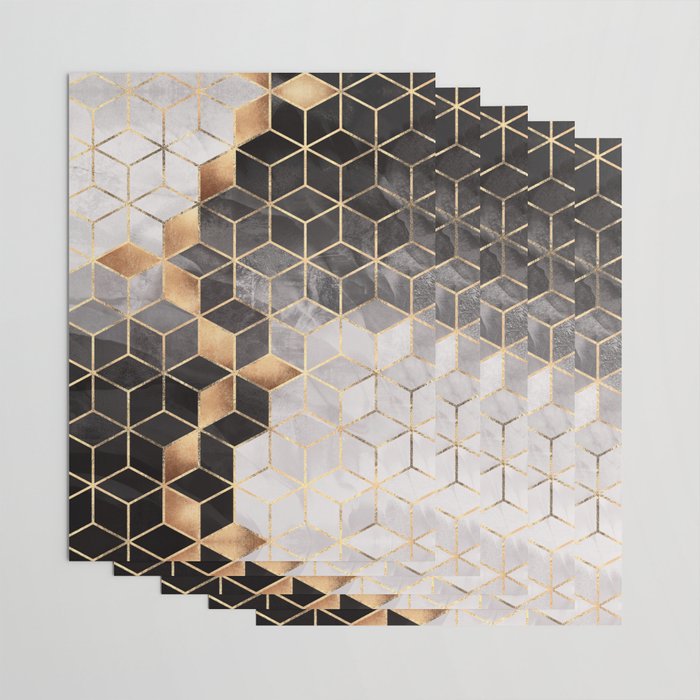 Smoky Cubes Wrapping Paper Gallery Image 3