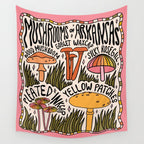 Mushrooms of Arkansas Wall Tapestry Gallery Image 4