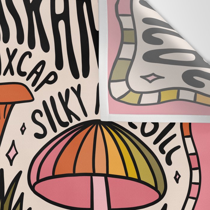 Mushrooms of Arkansas Wall Tapestry Gallery Image 3