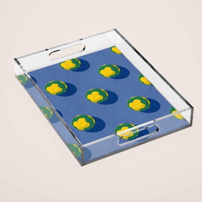 BALLS Handball - pattern Acrylic Tray Gallery Image 1