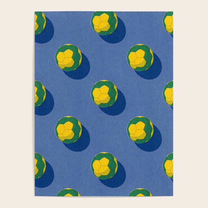 BALLS Handball - pattern Poster Gallery Image 4